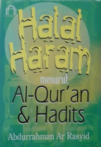 Image of Halal haram menurut Al-Qur'an & hadits