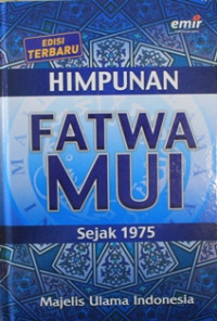 Image of Himpunan fatwa MUI sejak 1975