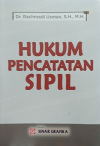 Image of Hukum pencatatan sipil