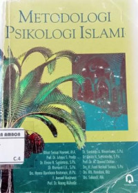 Image of Metodologi psikologi islam