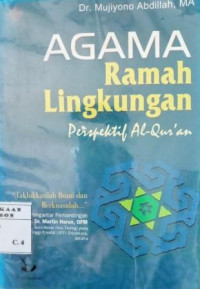 Image of Agama ramah lingkungan perspektif al-qur'an
