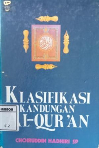 Image of Klasifikasi kandungan al-qur'an
