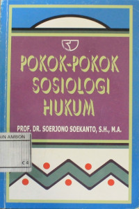 Image of Pokok-pokok sosiologi hukum