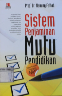 Image of Sistem penjaminan mutu pendidikan