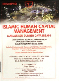 Image of Islamic human capital management : Manajemen sumber daya insani