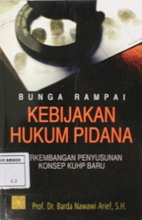 Image of Bunga rampai kebijakan hukum pidana : Perkembangan penyusunan konsep KUHP baru