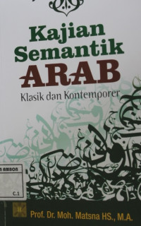 Image of kajian semantik arab klasik dan kontemporer