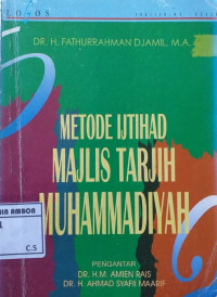 Image of Metode Ijtihad majalis tarjih muhammadiyah