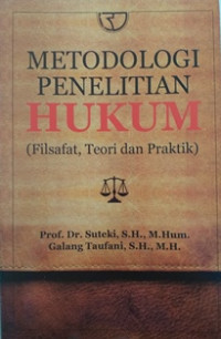 Image of Metode penelitian hukum, filsafat, teori dan praktik