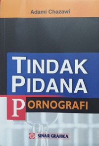 Image of Tindak pidana pornografi