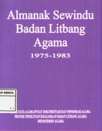Image of Almanak sewindu badan litbang agama 1975-1983