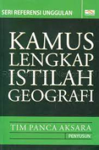 Image of Kamus lengkap istilah geografi