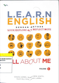 Image of Learn english dengan metode look explore act reflect note